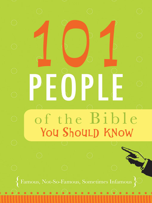 Title details for 101 People of the Bible You Should Know by Compiled by Barbour Staff - Available
